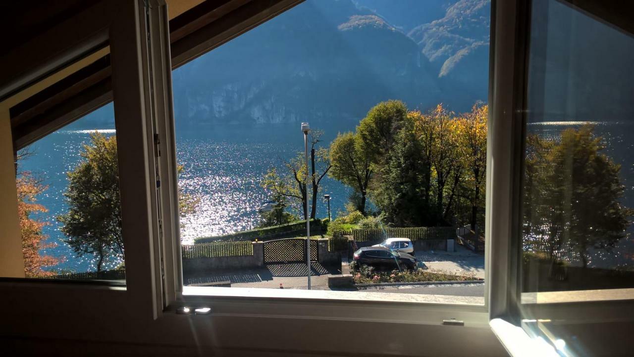 La Meridiana Sul Lago อับบาเดีย ลาเรียนา ภายนอก รูปภาพ
